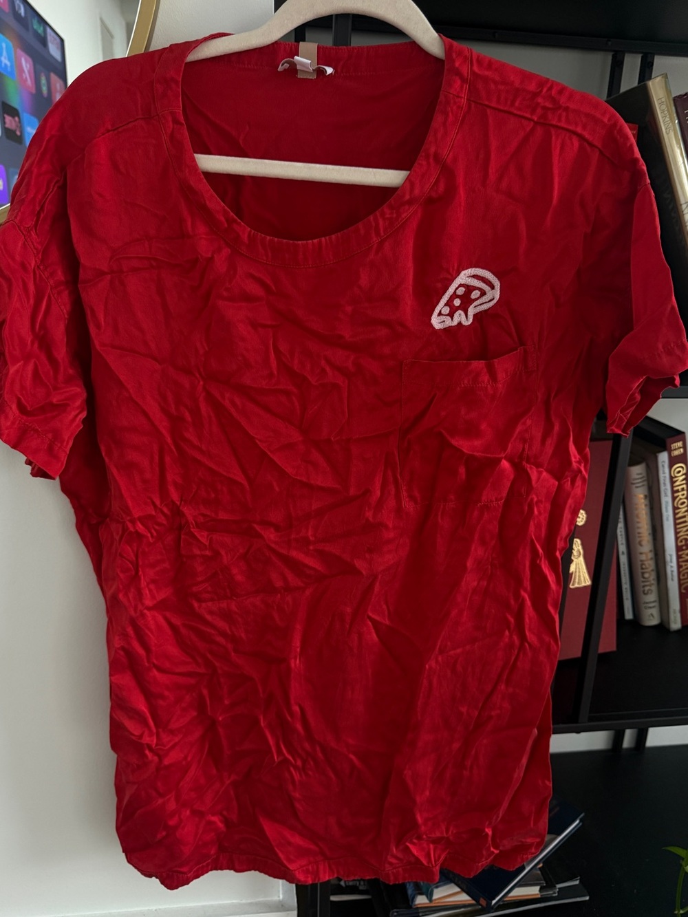 LUNYA Washable 100% Silk Oversized Sleep Tee